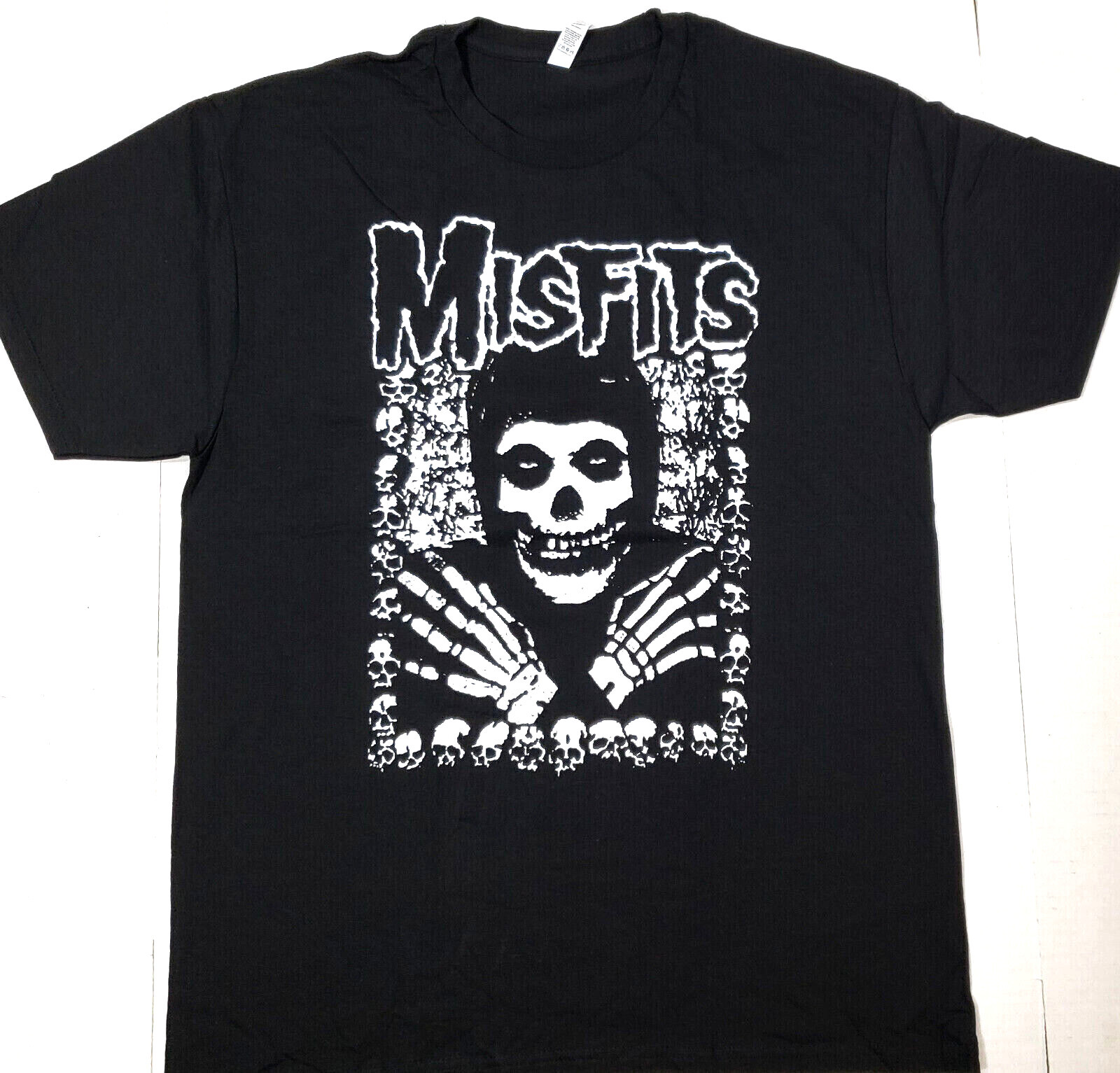 The MISFITS T-shirt Fiend Skull Danzig Horror Punk Rock Tee Men’s New