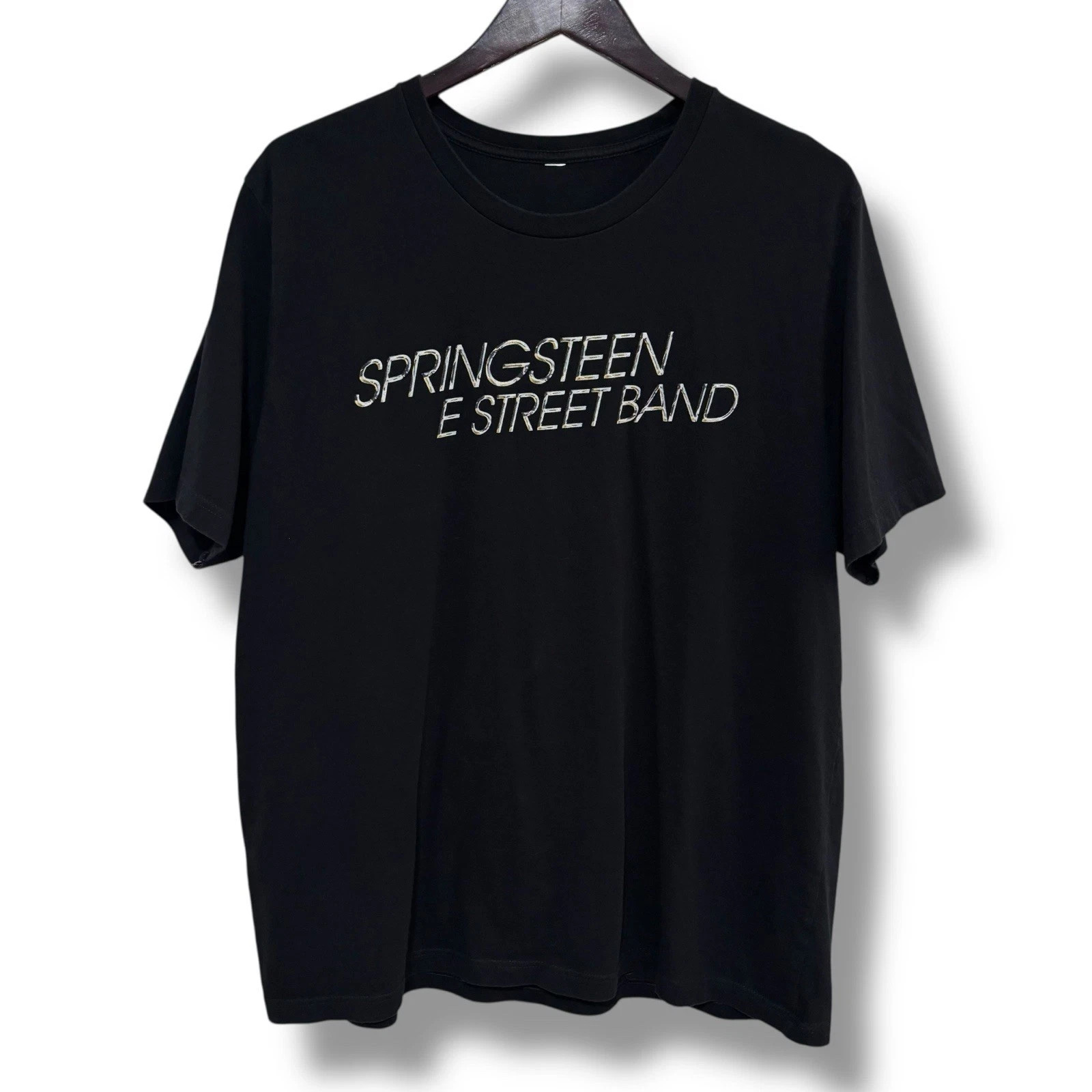 Bruce Springsteen & E Street Band Double Sided Graphic T-Shirt Black