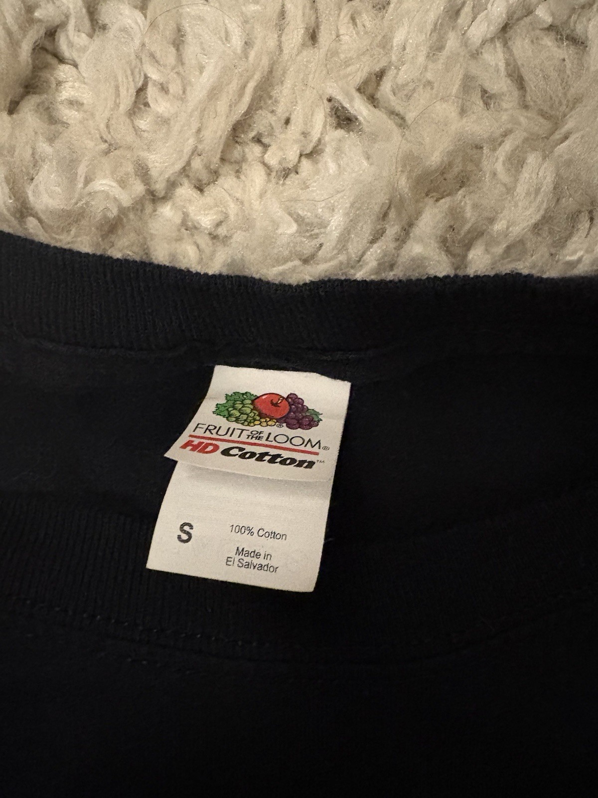 DARE Program Graphic T-Shirt Black Fruit of the Loom Sz S 100% Cotton USA Flag
