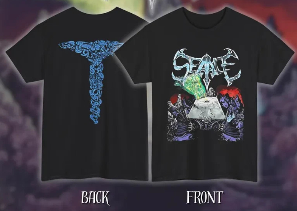 Seance “Forever Laid to Rest” Official Album Artwork Heavy Cotton Unisex tee