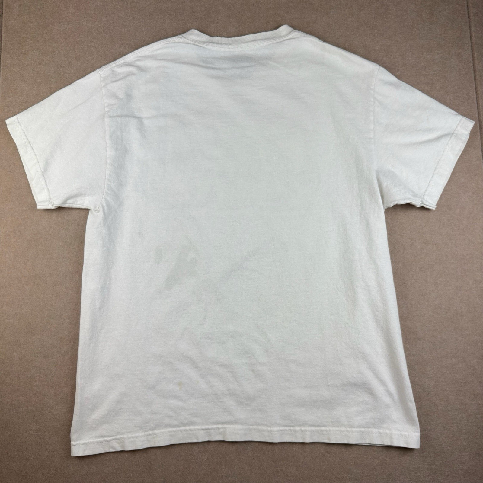 DGK T-Shirt Men’s Large White Streetwear Gangsta Car Graphic Tee