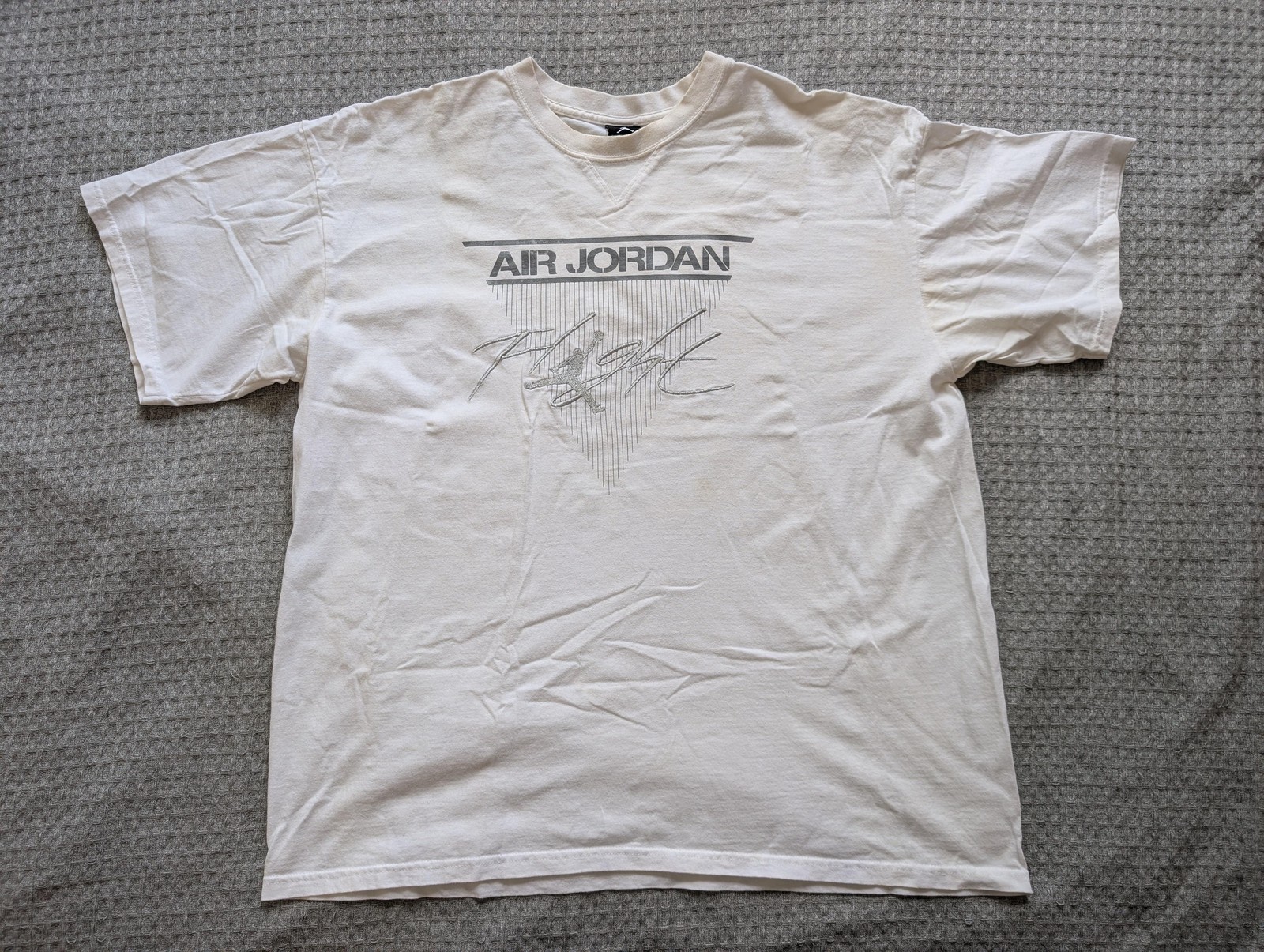 Jordan Air Jordan Flight Shirt Men Extra Large White Jumpman Graphic Vintage Y2K