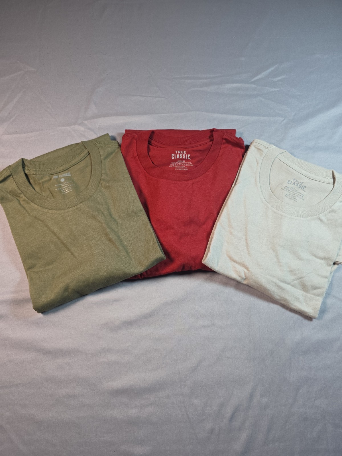 True Classic Crew Neck 3 pack variety medium